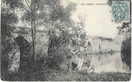 Carte Postale Ancienne: LIMAY: Le Vieux Pont. - Limay