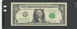 USA - Billet 1 Dollar 2009 NEUF/UNC P.529 § D - Biljetten Van De  Federal Reserve (1928-...)