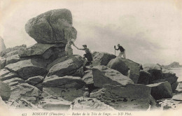 FRANCE - Roscoff - Rocher De La Tête De Singe - Carte Postale Ancienne - Roscoff