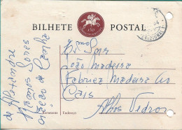Portugal , 1964 , CONDUÇÃO MERIDIONAL I  Postmark On Postal Stationery - Storia Postale