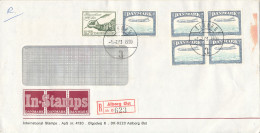 Denmark Registered Cover Aalborg 1-2-1983 - Briefe U. Dokumente