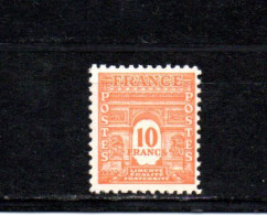 France YT 629 ** : Arc De Triomphe - 1944 - 1944-45 Arco Del Triunfo