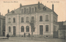 FRANCE - Montceau Les Mines - Hôtel Des Postes - Carte Postale Ancienne - Montceau Les Mines