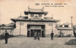BELGIQUE  - Exposition De Charleroi 1911 - Entrée Du Village Japonais - Carte Postale Ancienne - Charleroi