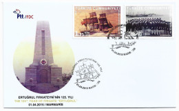 2015   - THE 125TH YEAR OF THE FRIGATE ERTUGRUL  - FDC - Briefe U. Dokumente