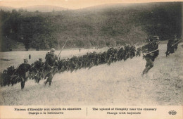 MILITARIA - Régiments - Plateau D'Etrepilly Aux Abords Du Cimetière - Charge à La Balonnette - Carte Postale Ancienne - Regiments