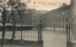 BELGIQUE - Alsemberg - Pensionnat Saint Victor - La Cour - Vue D'ensemble - Carte Postale Ancienne - Beersel