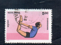 1991 India - Dhanurasana - Yoga - Usati