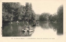 FRANCE - Champigny - Le Tour De Marne - Poste Des Pêcheurs à La Ligne - Carte Postale Ancienne - Champigny Sur Marne