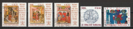 Vatican 2001 : Timbres Yvert & Tellier N° 1238 - 1239 - 1240 - 1246 - 1247 - 1248 Et 1249 Oblitérés. - Used Stamps