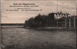 ! Alte Ansichtskarte Gruß Aus Müggelwerder, Berlin Rahnsdorf, 1923 - Müggelsee