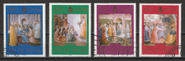 Vatican 2003 : Timbres Yvert & Tellier N° 1309 - 1310 - 1311 Et 1312 Oblitérés. - Usati