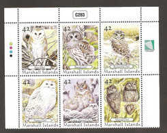 Delcampe - Marshal Islands Birds MNH - Marshall