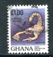 GHANA- Y&T N°796- Oblitéré - Ghana (1957-...)