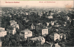 ! Alte Ansichtskarte Oberlössnitz Radebeul, Moritzstraße, Schildenstraße, Villen - Radebeul