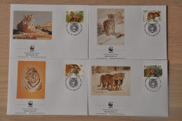 203 ++ FDC WWF WNF WERELD NATUUR FONDS ++ RUSLAND TIJGERS TIGER - Sonstige & Ohne Zuordnung