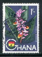 GHANA- Y&T N°50- Oblitéré (fleurs) - Ghana (1957-...)