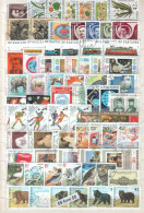 1988 Compl.- Used/oblitere(O) Michel Nr.-3627-3727A+ (Block A- Perforate) Bulgarie / Bulgaria - Años Completos