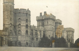 WINDSOR - Le Château, Carte Photo Vers 1900. - Windsor Castle