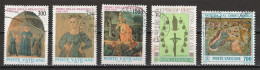 Vatican 1992 : Timbres Yvert & Tellier N° 926 - 927 - 928 - 936 Et 938 Oblitérés. - Usados