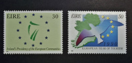 Ireland - Irelande - Eire - 1990  -  Y&T N° 701 - 702 ( 2 Val.) - Europe - European Tourism - MNH - Postfris - Neufs