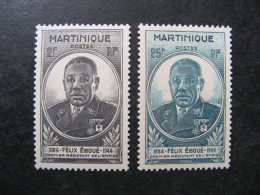 MARTINIQUE: TB Paire N° 218 Au N° 219,  Neufs X. - Neufs