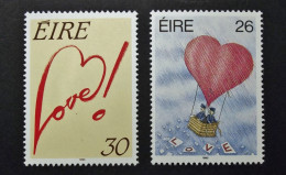 Ireland - Irelande - Eire - 1990  -  Y&T N° 703 - 704 ( 2 Val.) - Love Messages - Message D'amour - MNH - Postfris - Neufs