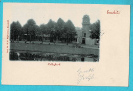 * Enschede (Overijssel - Nederland) * (Uitg Fa. B.B. Blijdenstein) Volkspark, Parc, étang, Vijver, Old, Unique, Rare - Enschede