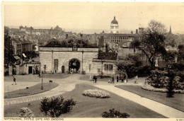 ANGLETERRE - NOTTINGHAM - Castle Gate And Gardens - Nottingham