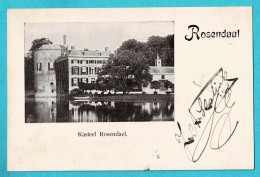 * Rosendaal - Roosendaal (Noord Brabant - Nederland) * Kasteel Rosendael, Chateau, Castle, Schloss, TOP - Velp / Rozendaal