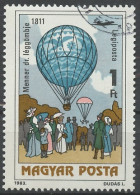 Hongrie - Hungary - Ungarn Poste Aérienne 1983 Y&T N°PA450 - Michel N°F3600 (o) - 1fo Ballon Du Dr Menner - Usado