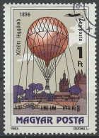 Hongrie - Hungary - Ungarn Poste Aérienne 1983 Y&T N°PA451 - Michel N°F3601 (o) - 1fo Ballon Militaire - Usati