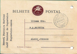 Portugal , 1963 , AUTOAMB. LISBOA BARREIRO ALCOCHETE Postmark On Postal Stationery - Marcofilia