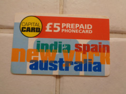 UK Phonecard - Errori & Varietà