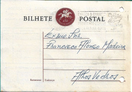 Portugal , 1968 , EXPEÇA O SEU CORREIO LOGO QUE POSSÍVEL ... Slogan Postmark On Postal Stationery - Marcofilia