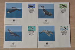 218 ++ FDC WWF WNF WERELD NATUUR FONDS ++ FAROAR WALVIS DOLFIJN WHALE - Other & Unclassified