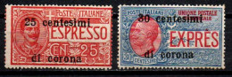 1919 - Italia - Trento E Trieste E 1/2 Espressi Soprastampati  ------- - Trentin & Trieste