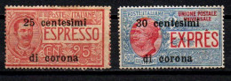 1919 - Italia - Trento E Trieste E 1/2 Espressi Soprastampati  ------- - Trento & Trieste