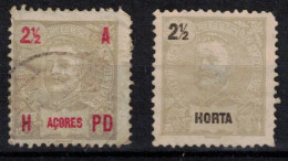 COLONIES PORTUGAISES    (Açores  N° 98 Et Horta N° 13)         Oblitéré - Altri & Non Classificati