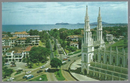 (PAN) CP FF-281b- Avenida Federico Boyd In Bella Vista,Church Of The Carmelite Fathers,Panama City.unused - Panama