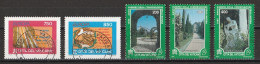 Vatican 1995 : Timbres Yvert & Tellier N° 998 - 999 - 1007 - 1008 - 1009 - 1011 Et 1013 Oblitérés - Gebraucht