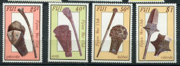 Fidji ** N° 554 à 557 - Casse-têtes De Guerre Des îles Fidji - Fidji (1970-...)