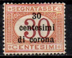 1919 - Italia - Trento E Trieste S 4 Segnatasse Soprastampati  ------- - Trentino & Triest
