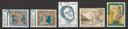 Vatican 1996 : Timbres Yvert & Tellier N° 1029 - 1031 - 1036 - 1044 - 1047 Et 1049 Oblitérés - Usati