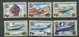 Fidji ** N° 481 à 487 - Bicent. Des 1ères Ascensions De L'homme Dans L'atmosphère - Fidji (1970-...)