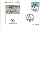 Germany - Official First Day Cover 1983 - For Sport 12.041983 -   Figure Skating, Pairs - 1981-1990
