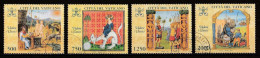 Vatican 1997 : Timbres Yvert & Tellier N° 1072 - 1073 - 1074 Et 1075 Oblitérés - Usati