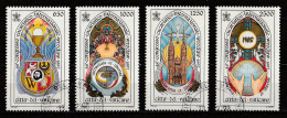 Vatican 1997 : Timbres Yvert & Tellier N° 1079 - 1080 - 1081 Et 1082 Oblitérés - Oblitérés