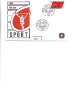 Germany - Official First Day Cover 1980 - For Sport 08.051980 -   WEIGHTLIFTING - 1981-1990