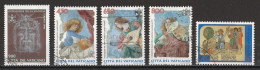 Vatican 1998 : Timbres Yvert & Tellier N° 1106 - 1108 - 1109 - 1110 - 1114 - 1115 - 1121 Et 1123 Oblitérés - Oblitérés